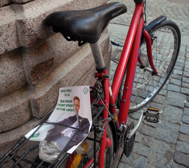 Cykel i Gamla stan